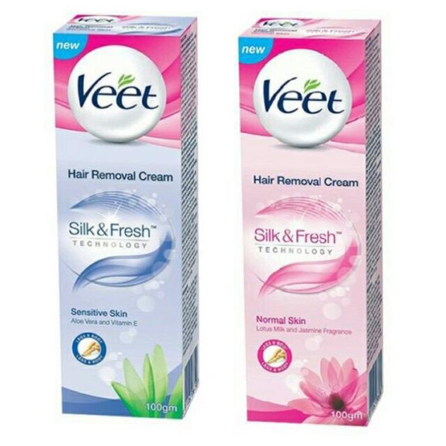Kem Tẩy Lông Veet 100ml của Pháp- Kem Tẩy Lông Chuẩn Chính Hãng