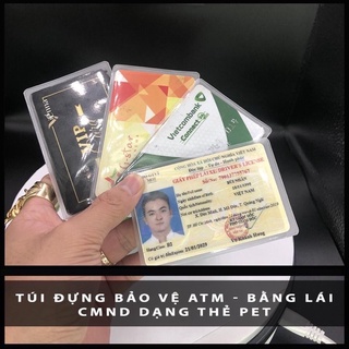 Vỏ bọc thẻ atm, bao túi đựng thẻ sinh viên, nhân viên, học sinh, name card, card visit, CMND, căn cước công dân, cccd