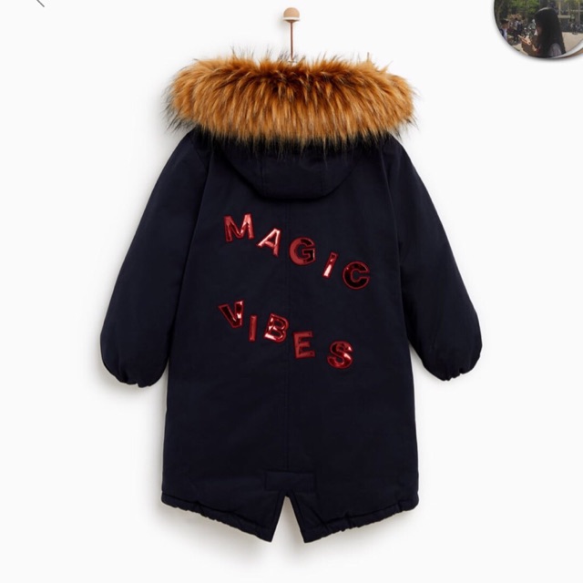 Áo zara parka
