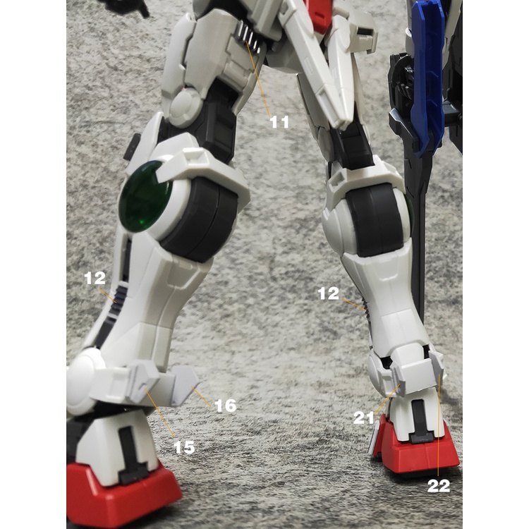 Phụ kiện mod ANUBIS - Chi tiết nhựa mô hình in 3D cho MG 1/100 GN-001 EXIA GP010