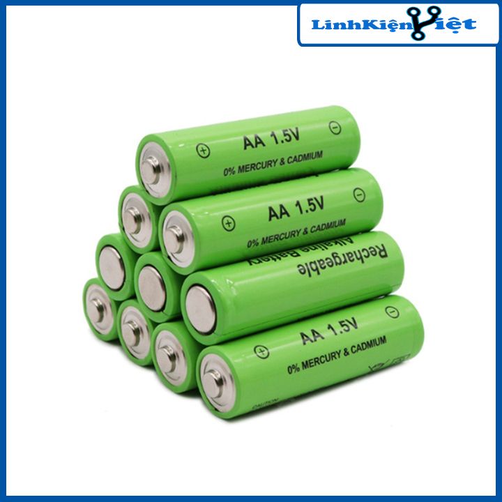 Pin sạc AA 1.5V lithium dung lượng 3000ma