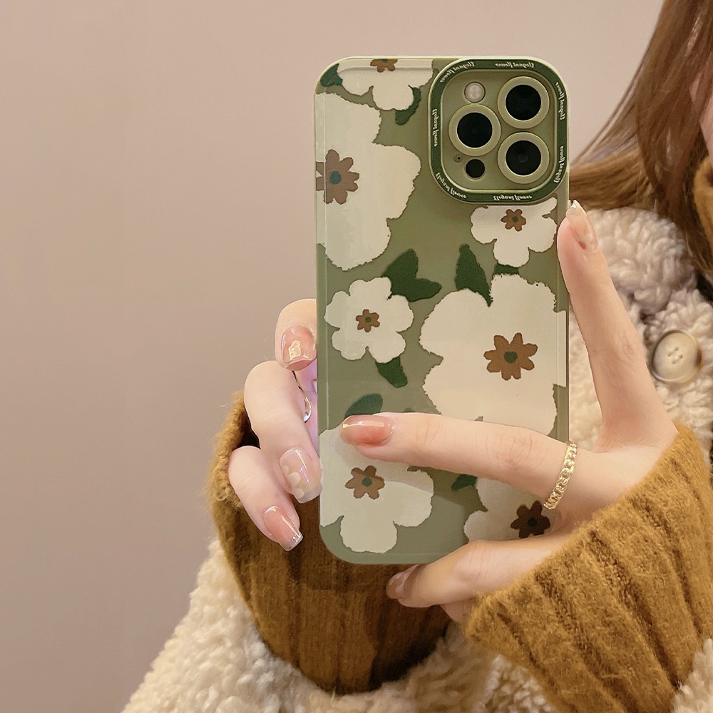 Ốp điện thoại tpu mềm hình hoa nhỏ thích hợp cho iphone 7 8 plus 11 pro max 12 mini 13 XR XS