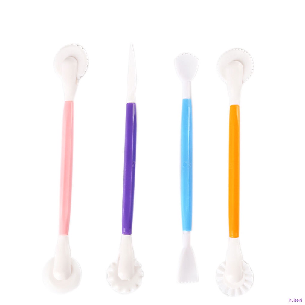 Set 4 Dụng Cụ Tạo Hình Trang Trí Bánh Tiện Dụng