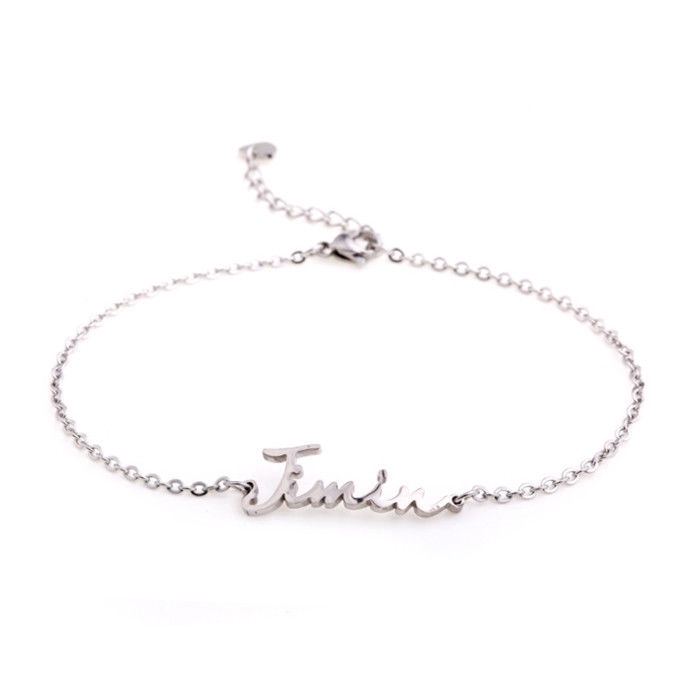 Vòng tay thép titanium KPOP BTS | BigBuy360 - bigbuy360.vn