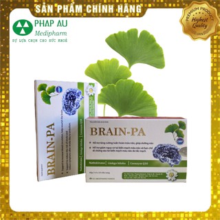 Bổ não, Tăng tuần hoàn não, Giảm nguy cơ tai biến mạch máu não BRAIN-PA
