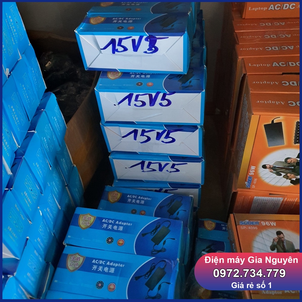 Nguồn Adapter 5V2A 9V2A 12V2A 12V3A 12V4A 12V5A 15V2A 15V3A 15V4A 15V5A