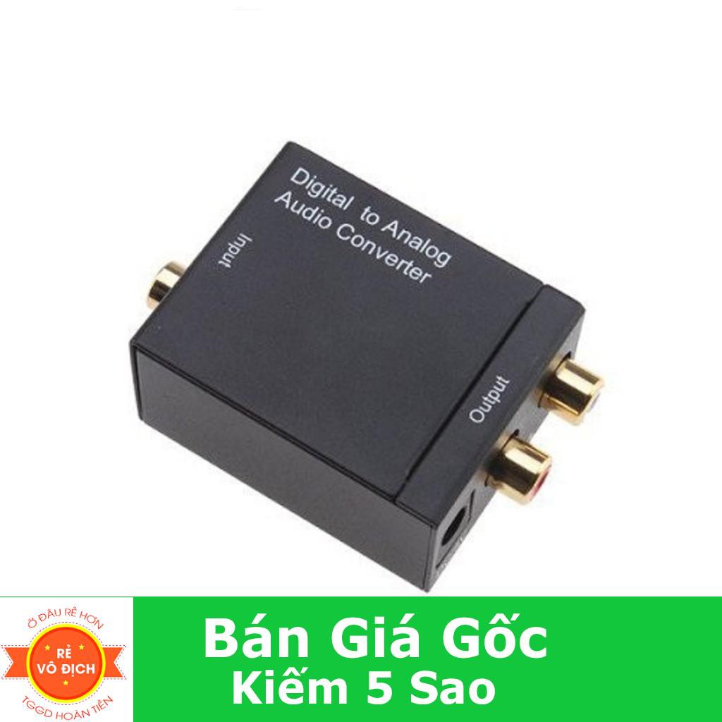 Box chuyển đổi âm thanh tivi Optical sang Audio AV RCA R/L ra Ampli loại xịn NP20146