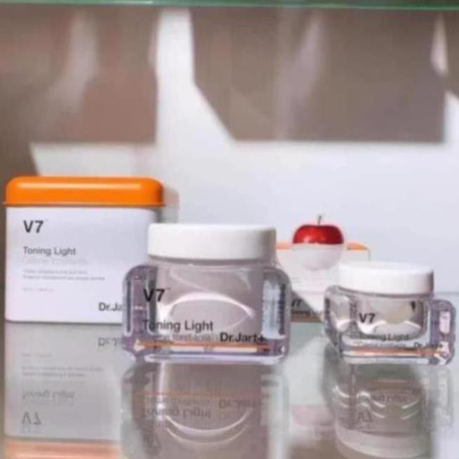 [HỘP TRÒN]Kem V7 Toning Light Dr.Jart+ 50ml kem dưỡng trắng da trị thâm, nám dưỡng ẩm, tái tạo da hiệu quả. | BigBuy360 - bigbuy360.vn