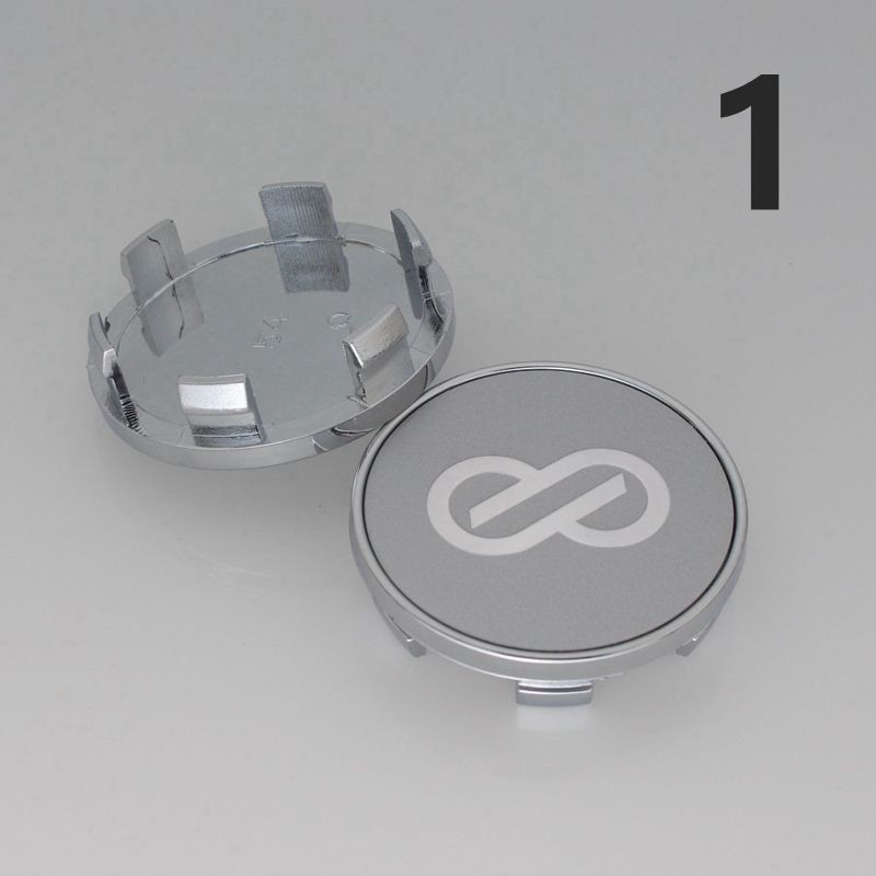 Set 4 nắp chụp mâm bánh xe ô tô cỡ 54/49mm trang trí xe ô tô tiện dụng