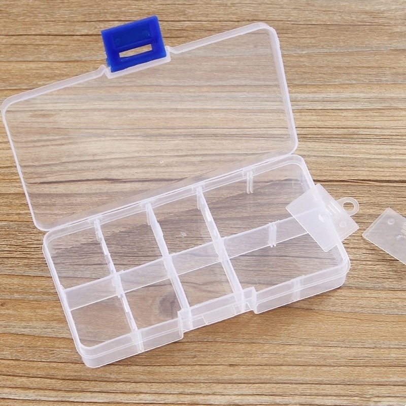 Hộp đựng trang sức trong suốt nhiều ngăn tiện lợi đa năng
