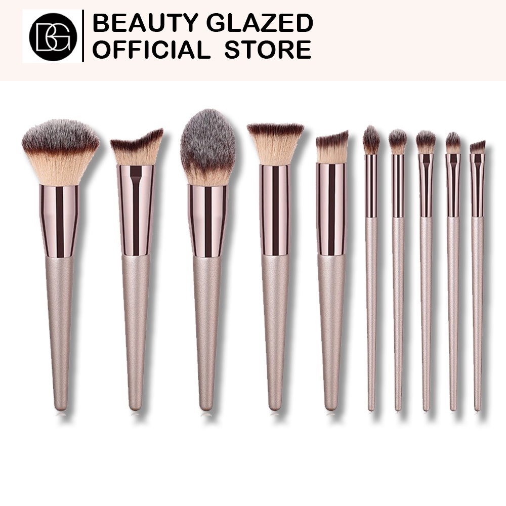 Trang điểm mắt BEAUTY GLAZED sử dụng cọ trang điểm chuyên nghiệp