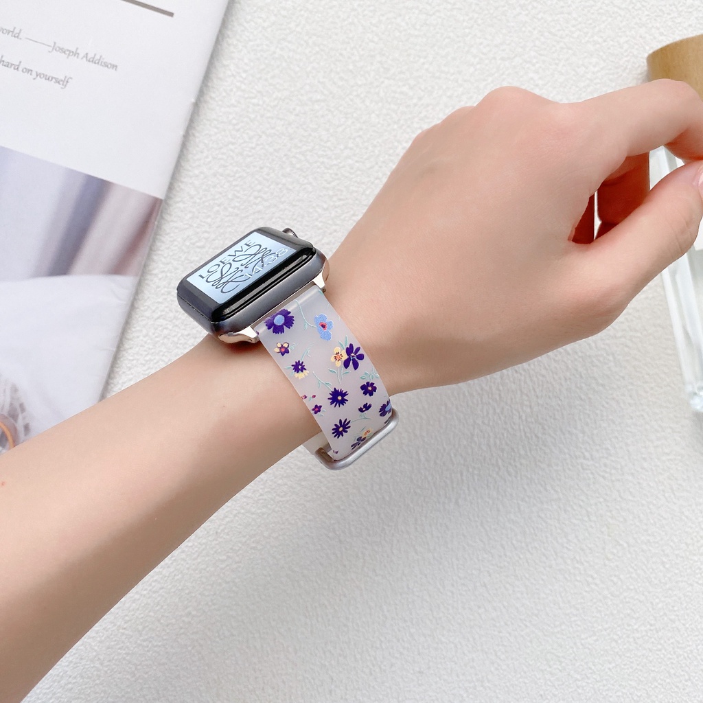 Dây Đeo Silicone Trong Suốt Cho Đồng Hồ Thông Minh Huawei watch FIT 2 / FIT / FIT