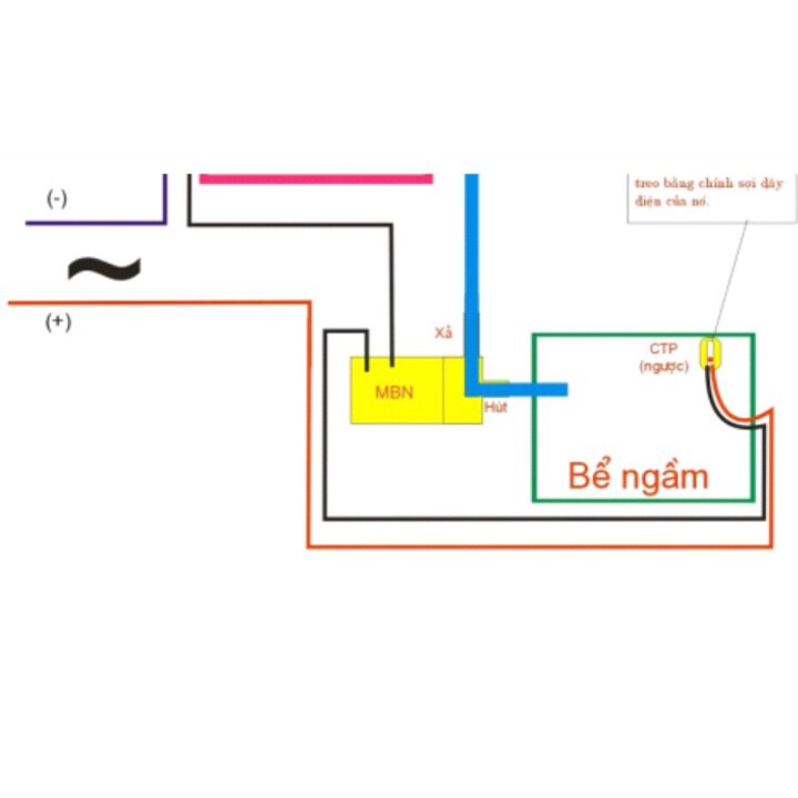 Phao điện chống tràn nước và bơm nước tự động cao cấp