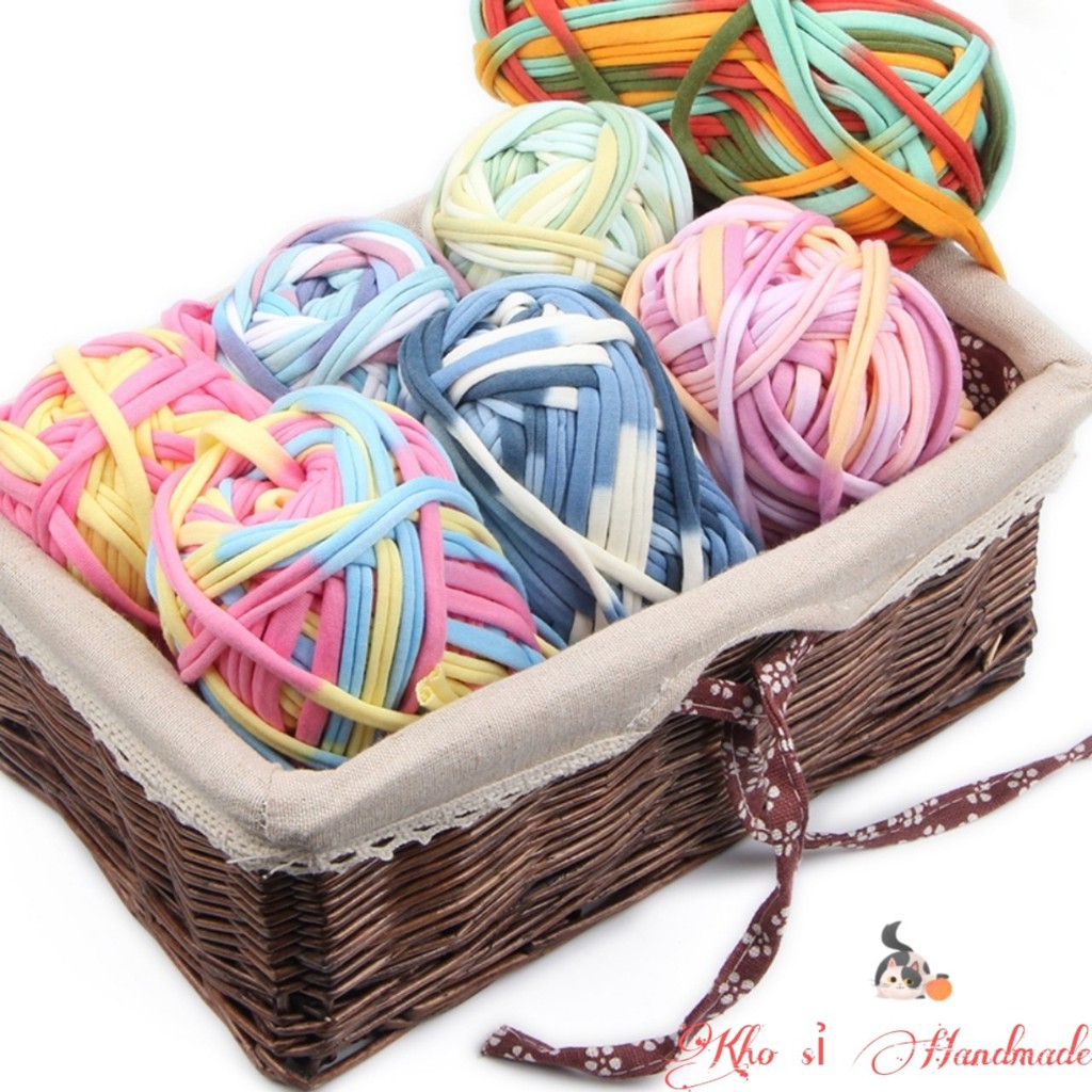 Sợi vải màu loang TQ 100gram