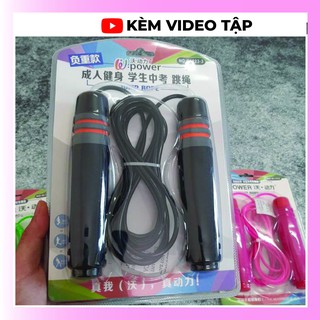 Dây nhảy thể dục, thể thao | lõi cáp bọc nhựa siêu bền bimistore a4001