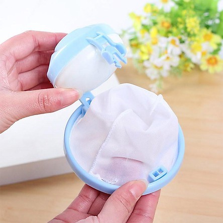 Túi lọc rác, bụi, cặn xà phòng trong máy giặt 9.5cm*14.5cm