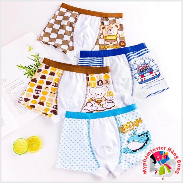 Quần sịp đùi cotton mềm cho bé trai