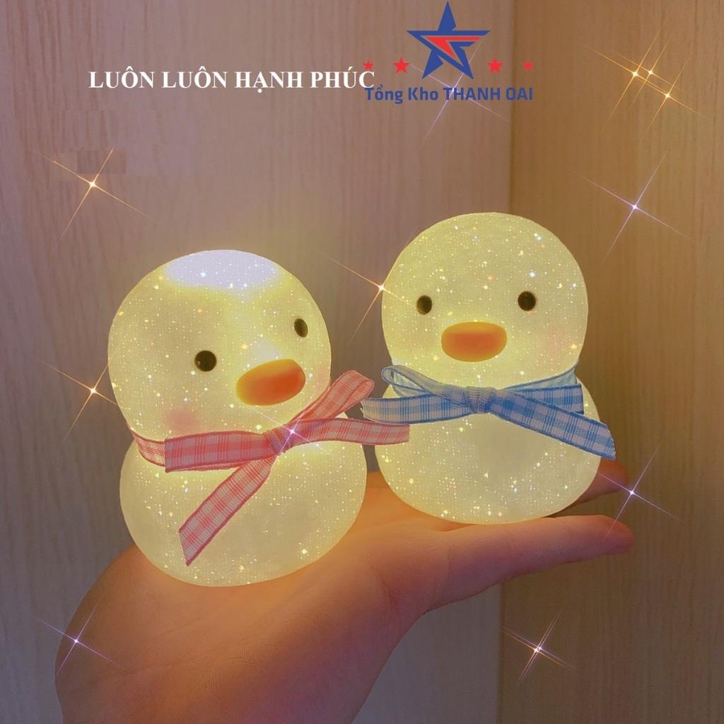 Đèn ngủ 3D để bàn trang trí phòng ngủ hình thú dễ thương cho bé dùng pin MUL39