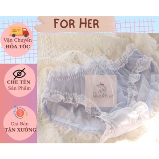 Quần lót ren nữ cao cấp màu tím size M