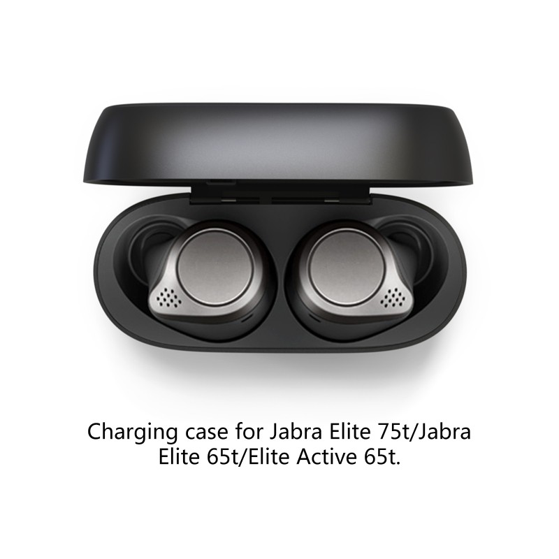 Charging Case Box for Jabra Elite 75t/Elite Active 75t Bluetooth Earphone