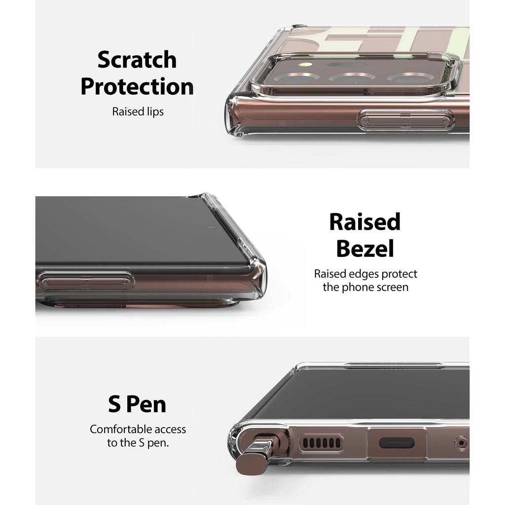 [THIẾT KẾ MỚI] Ốp lưng Galaxy Note 20 /Note 20 Ultra Ringke Fusion Design - Nhập khẩu Hàn Quốc | BigBuy360 - bigbuy360.vn