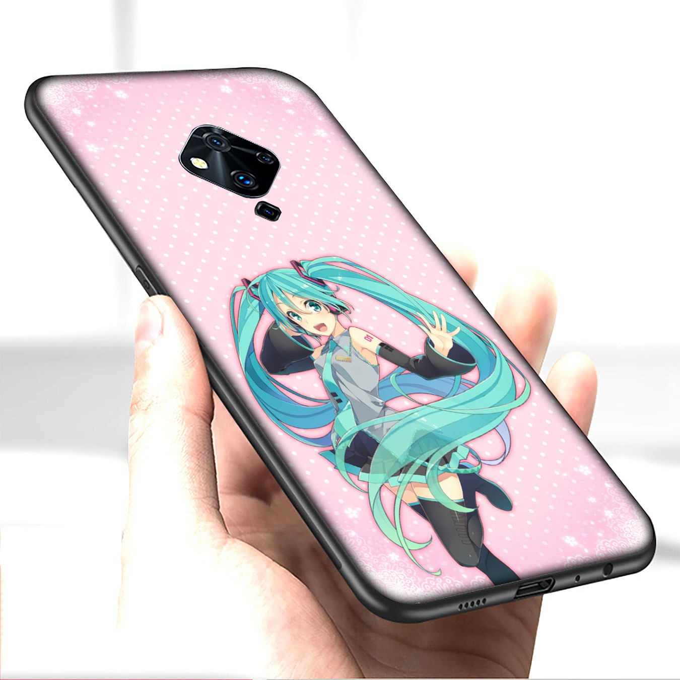 Samsung Galaxy S21 Ultra S8 Plus F62 M62 A2 A32 A52 A72 S21+ S8+ S21Plus Casing Soft Silicone Phone Case hatsune miku girl Cover