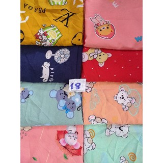 set vải lụa may đồ bé