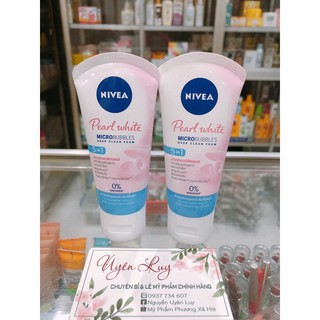 (Mẫu mới) Sữa rửa mặt Nivea trắng da 50g
