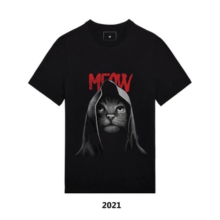 Áo thun tay lỡ Meow siêu ngầu lòi, cực chất unisex