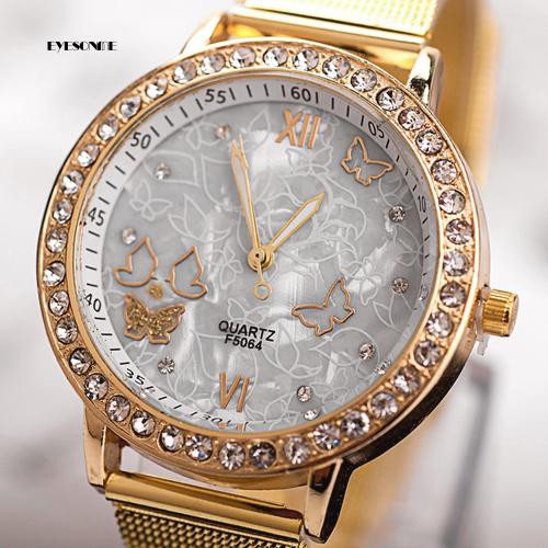 Dây Cáp EYe Chất Lượng Cao Chuyên Dùng❀Đồng Hồ MặT HìNh BướM ĐíNh Đá ThờI Trang Cho Nữ