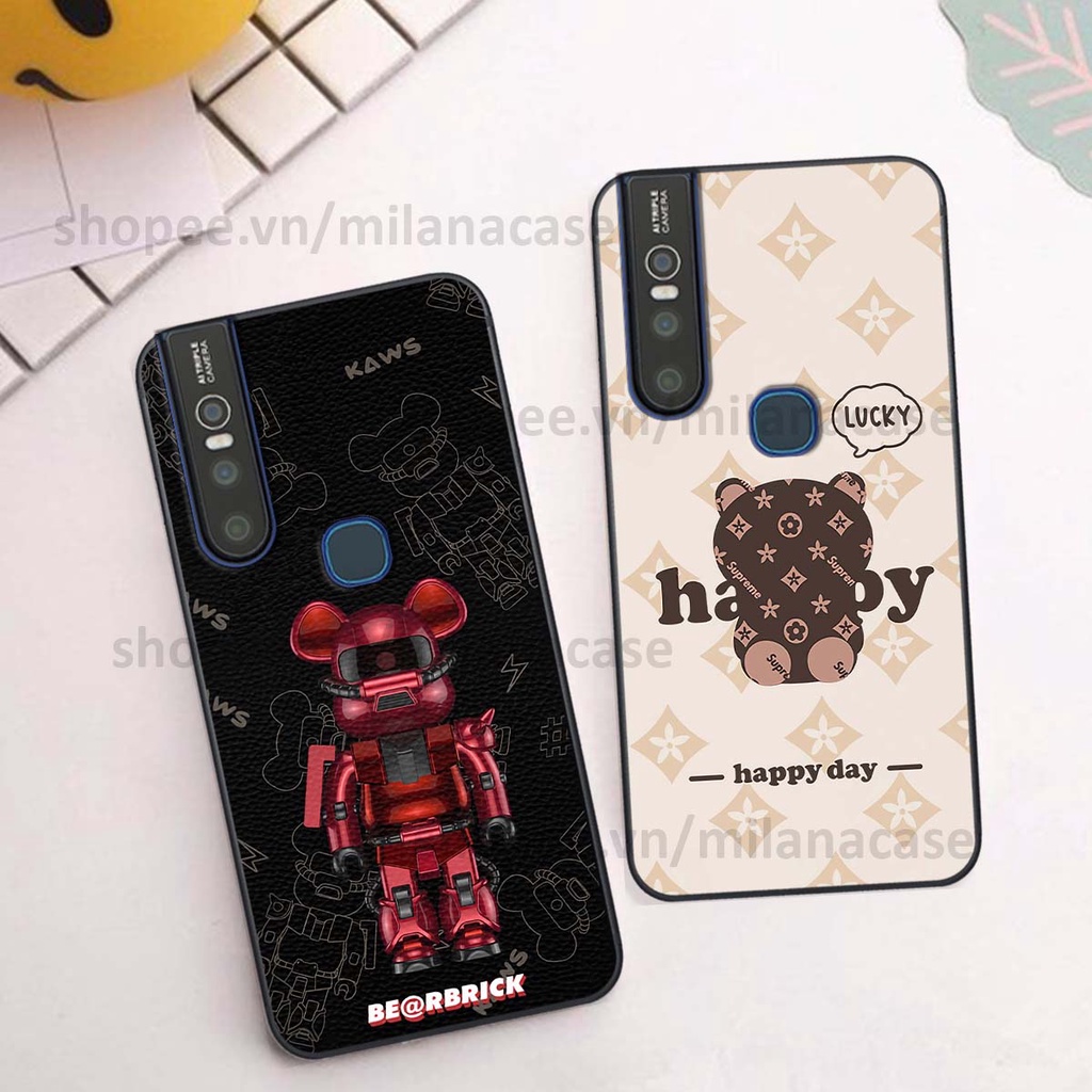 Ốp Vivo V15 / V15 Pro gấu be@rBrick gấu Teddy Kaws siêu đẹp, phong cách, cá tính
