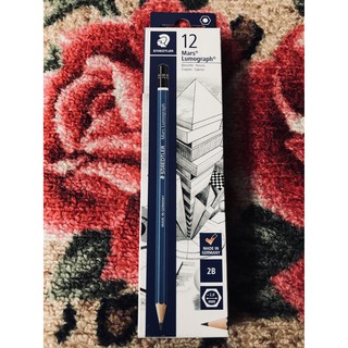 Bút chì phác thảo STAEDTLER (2B, Hộp 12 cây) (Chính Hãng 2018)