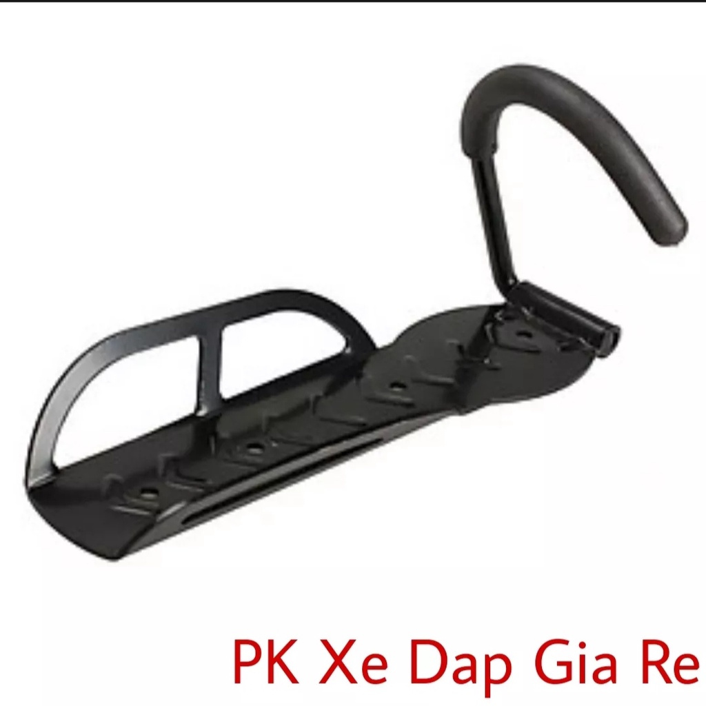 Giá treo xe đạp lên tường 1 móc loại 1, Mốc treo dọc xe đạp lên tường chắc chắn - PK Xe Dap Gia Re