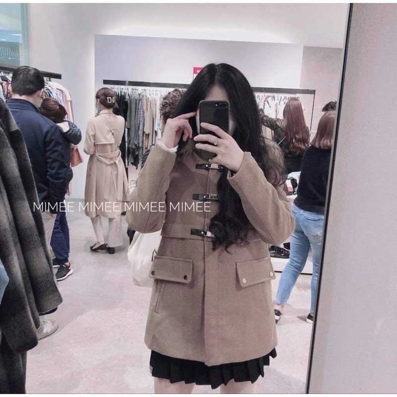 Áo khoác dạ parka mimee