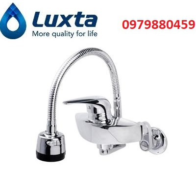 Vòi chén nóng lạnh âm tường dẻo 2 chế độ Luxta L3201B, bảo hành 5 năm