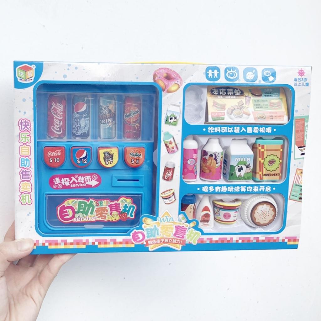 Đồ chơi máy bán nước tính tiền MUSHROOM tự động, phát triển các giác quan, tư duy cho bé