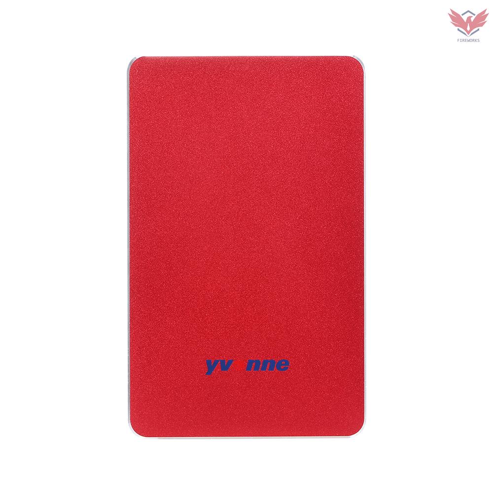 Ổ Cứng Di Động Hdd Fir Yvonne 2.5 "Usb 3.0 Cho Pc Mac Desktop Laptop Red 160gb | BigBuy360 - bigbuy360.vn