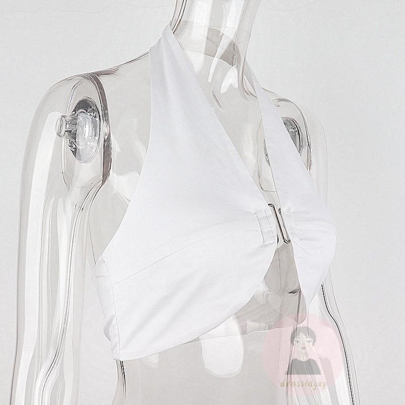 Áo Sát Nách Hở Lưng Màu Sắc Thời Trang Mùa Hè Cho Nữ