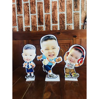 Chibi sinh nhật ghép mặt bé cao 30cm