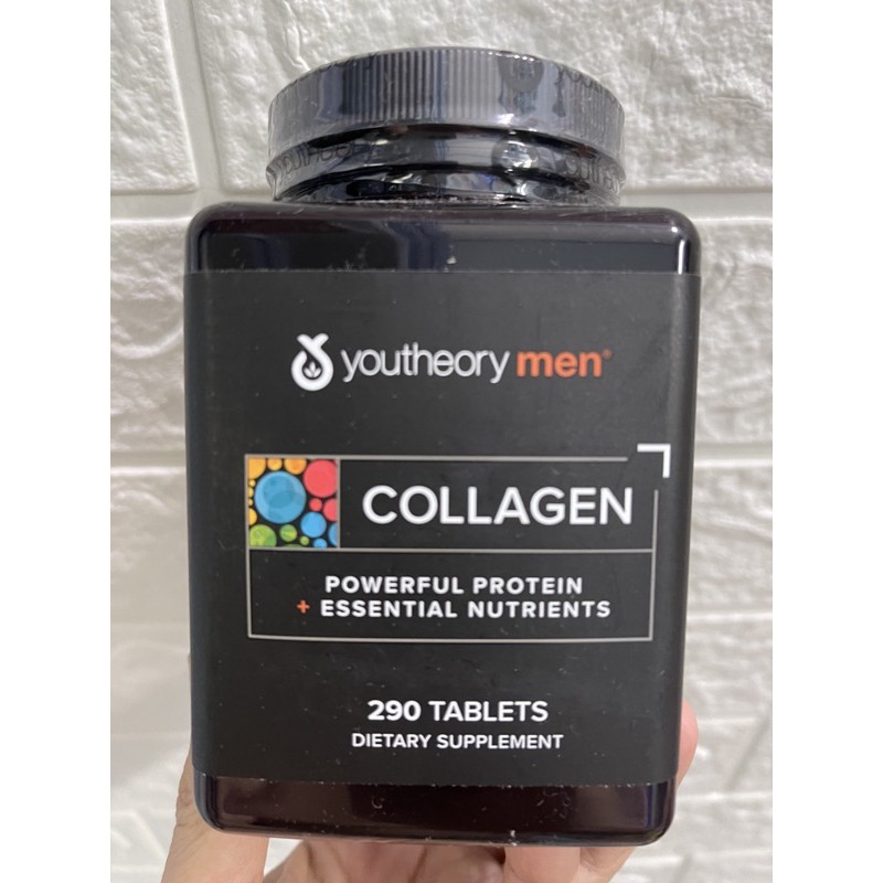 [HÀNG MỸ] Collagen dạng viên Collagen + biotin Men - 290 Viên