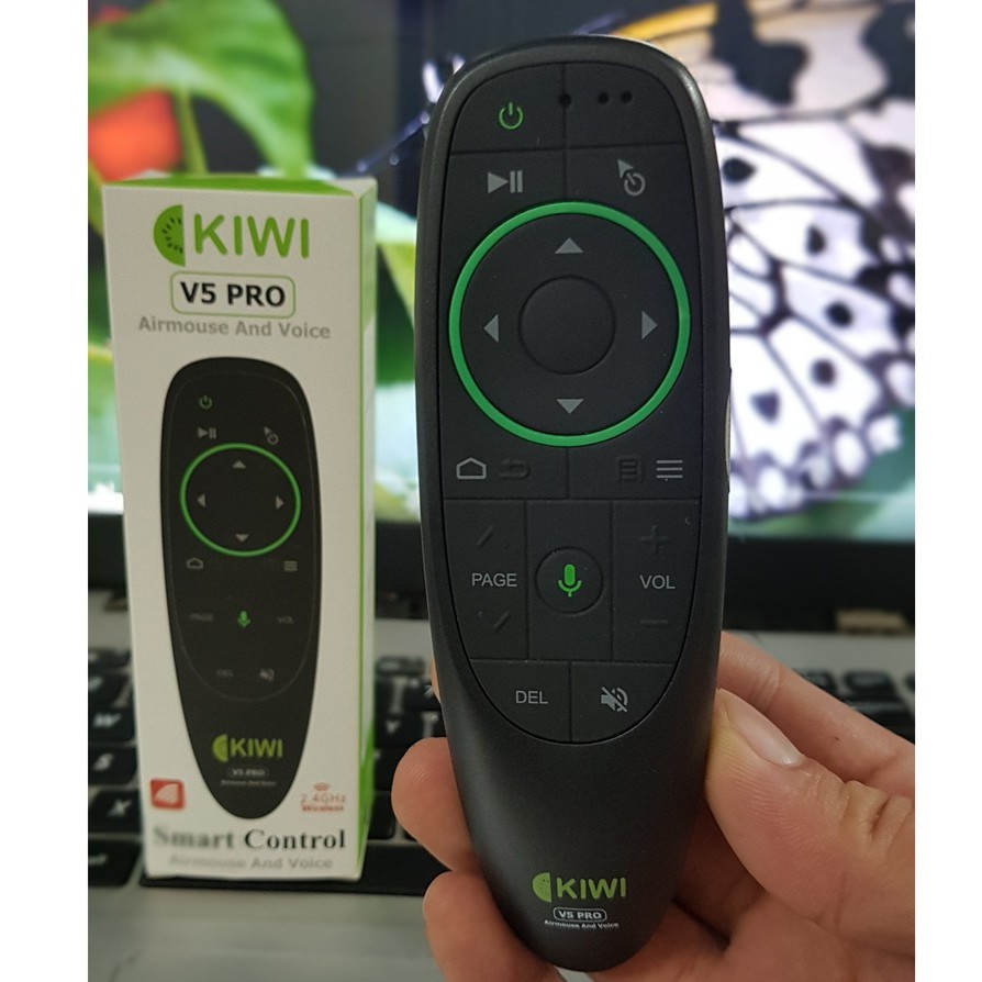 Chuột bay kèm điều khiển giọng nói Kiwi V5 Pro, hàng chính hãng Kiwi, bảo hành 6 tháng