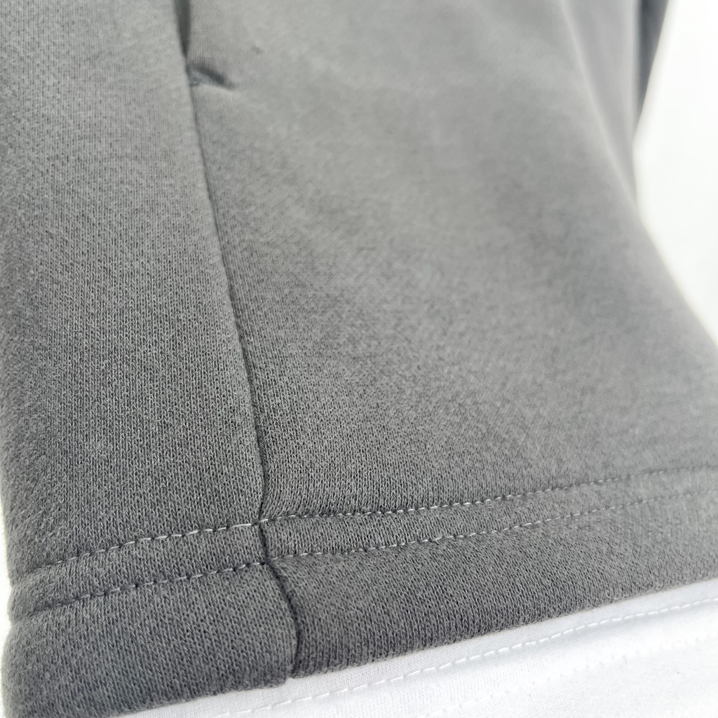 Áo Hoodie basic nỉ bông trơn unisex, áo khoác nỉ trơn nam nữ form rộng