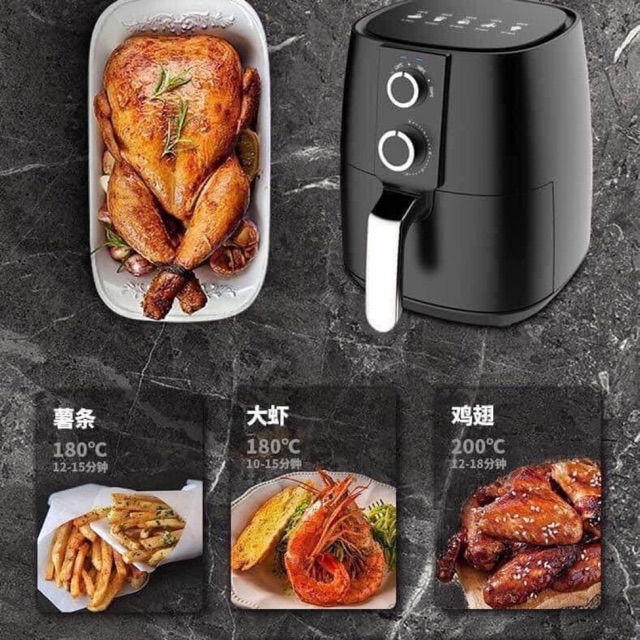 NỒI CHIÊN KHÔNG DẦU CAMEL 5L