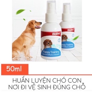 Xịt vệ sinh đúng chỗ Bioline dành cho chó