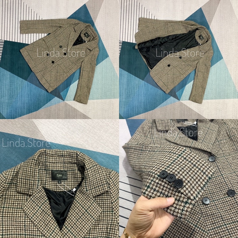 Áo khoác Blazer dạ, cotton, ....