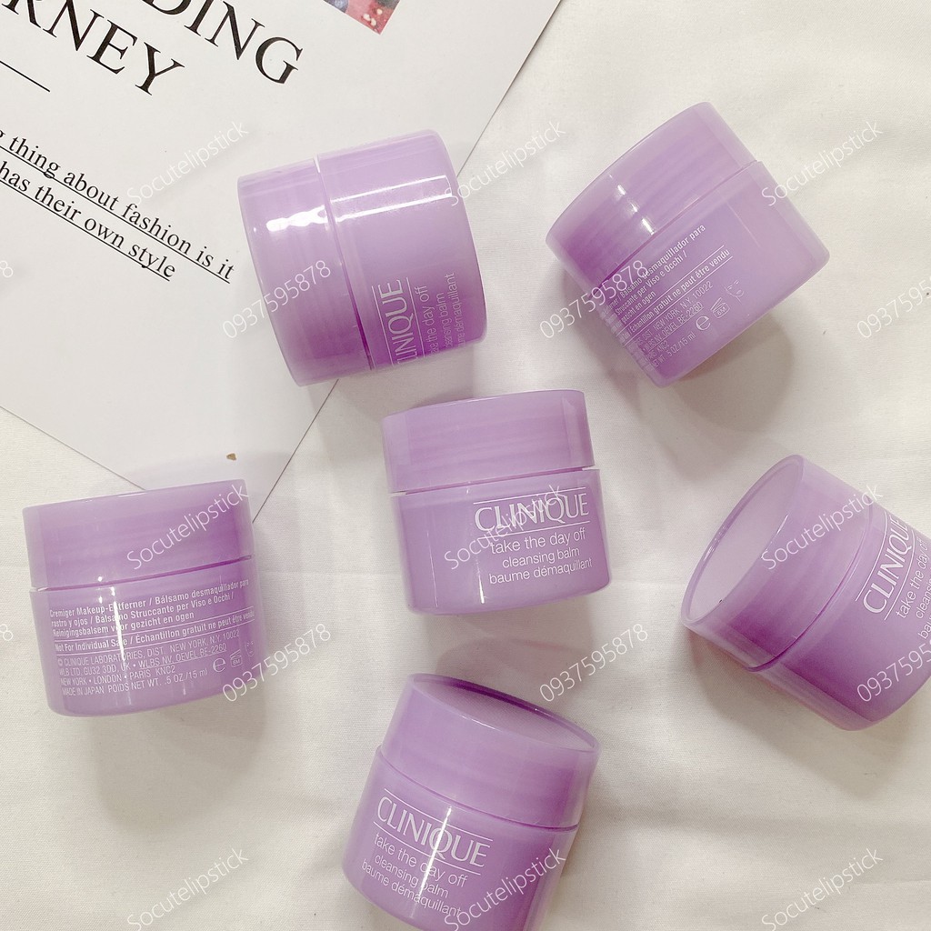 Sáp Tẩy Trang Cli.nique Take The Day Off Cleansing Balm (Mini 15ml)