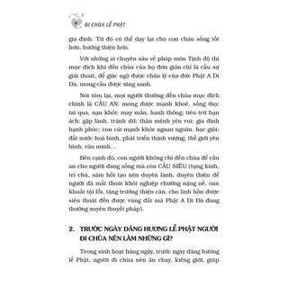 Sách Đi Chùa lễ Phật (bìa mềm)