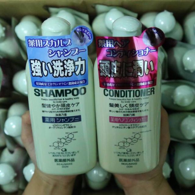 Cặp gội xả trị rụng tóc