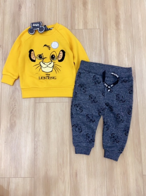 Set primark sư tử vàng