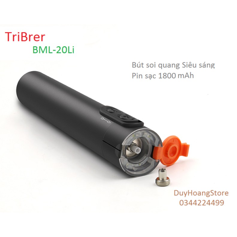Bút soi quang 15km Tribrer BML-20Li pin sạc khủng 1800mAh siêu sáng